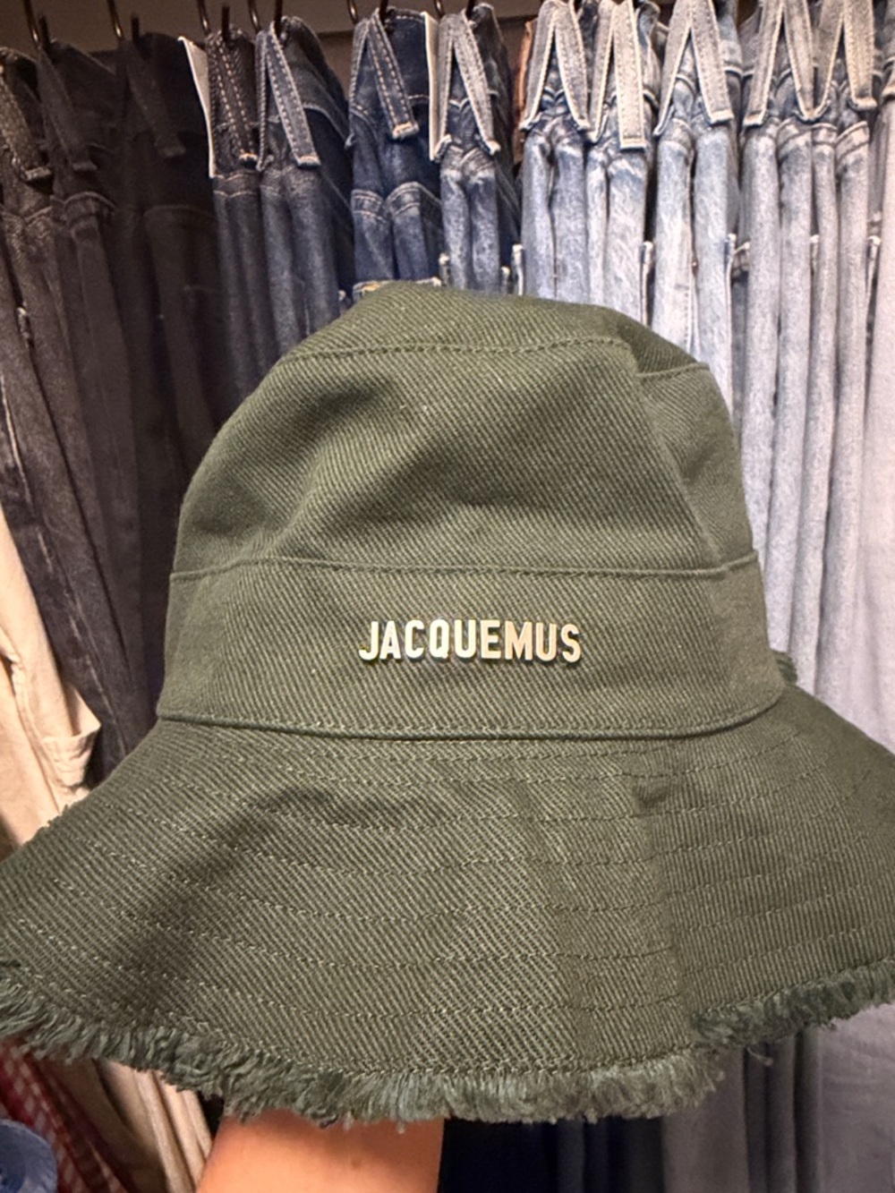 Jaquemus Le Bob Artichaut Bucket Hat - Size 56 NWOT - Picture 12 of 12
